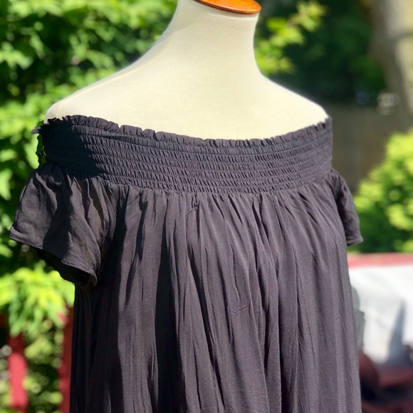 Talula Aritzia Horatio Off-the-shoulder Dress Sz M - Picture 2 of 6